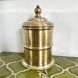 Boîte ronde en laiton