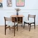 2 minimalist vintage Scandinavian chairs