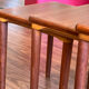 Nestable teak tables