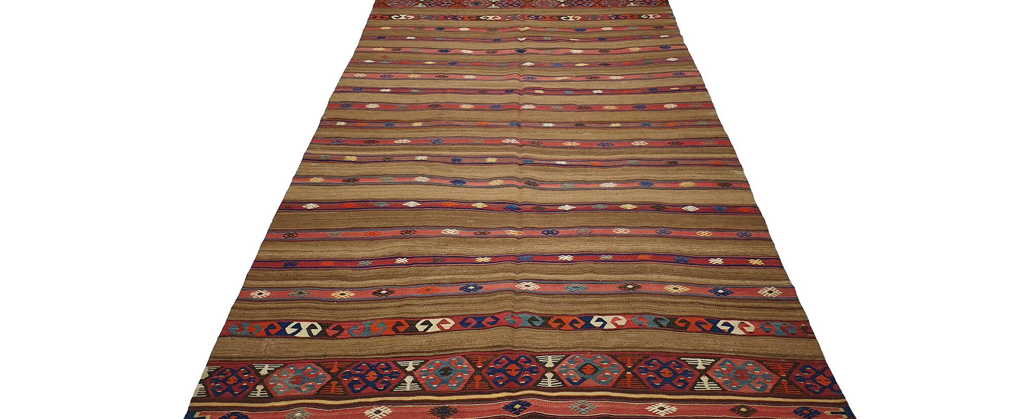Turkish kilim rug, 280x145 cm, MYK-841
