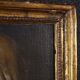 Peinture italienne du 19e siècle, portrait d'une jeune fille