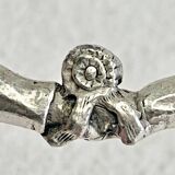 6 silver-plated knife rests Schlumberger Alsace Lorraine