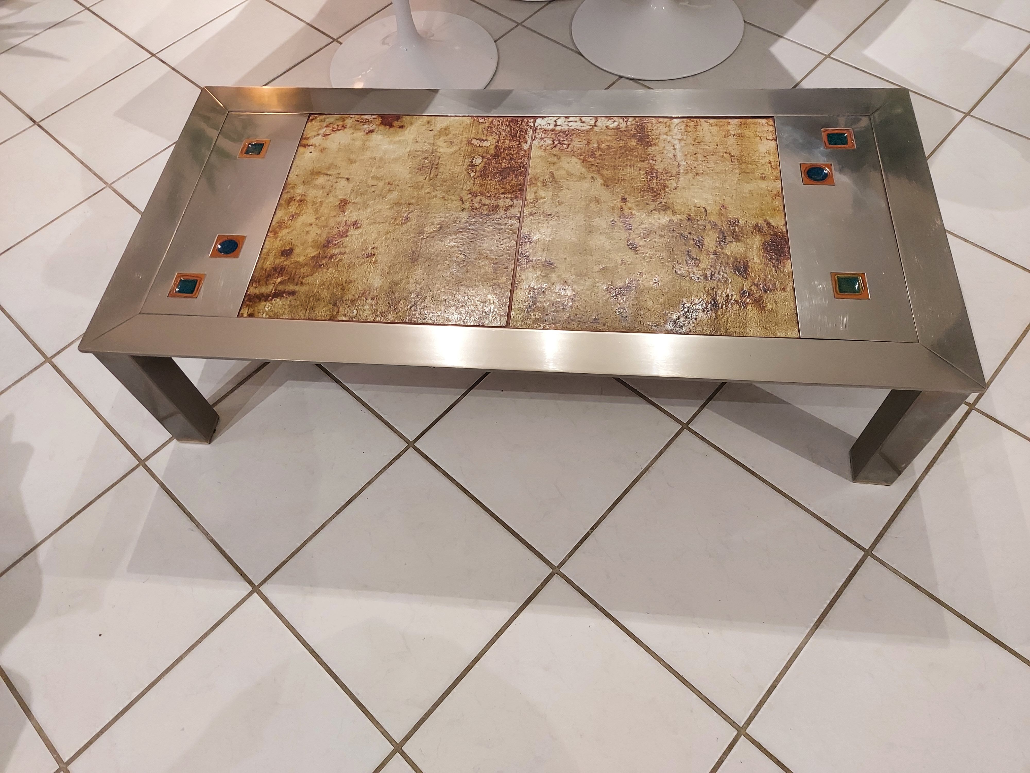 Roche Bobois vintage 1970s lounge coffee table