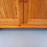 Vintage pine storage unit from the 60s 70s