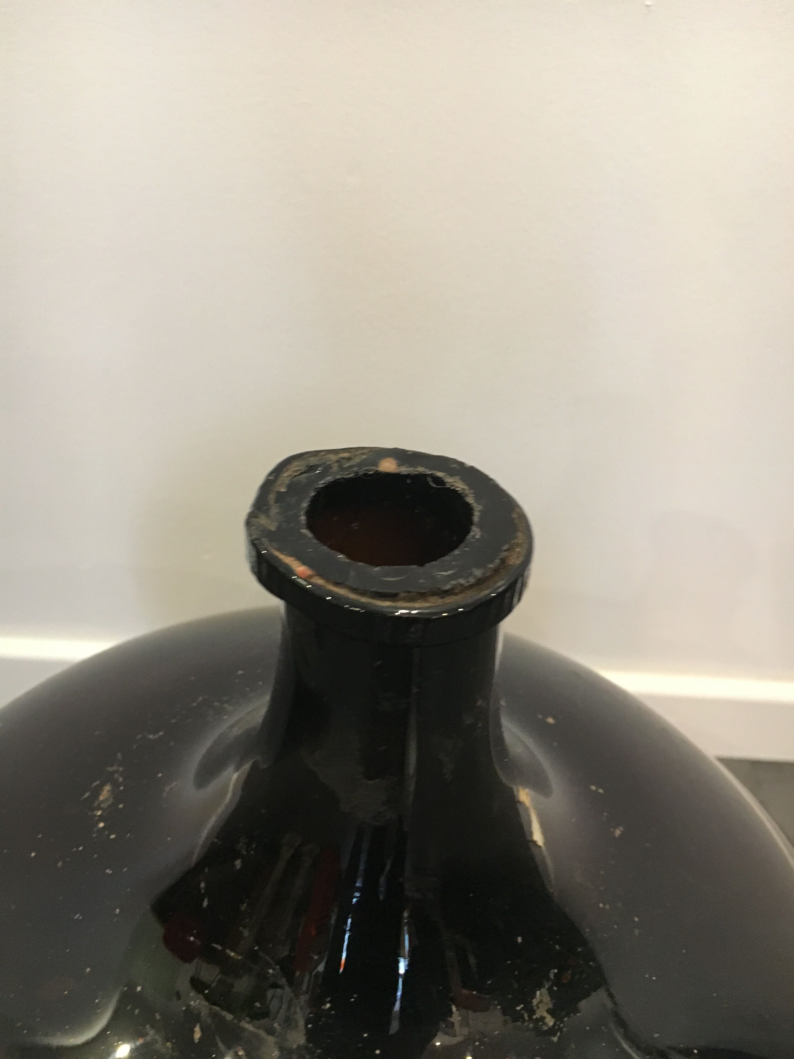 Old demijohn circa 1890