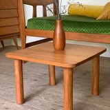Vintage teak square coffee table