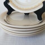 Set of 5 dessert plates