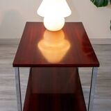 Blown glass mushroom lamp 1970