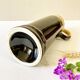 Enameled ceramic bottle with handle