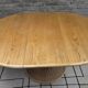 Dining table wood and rattan 1970
