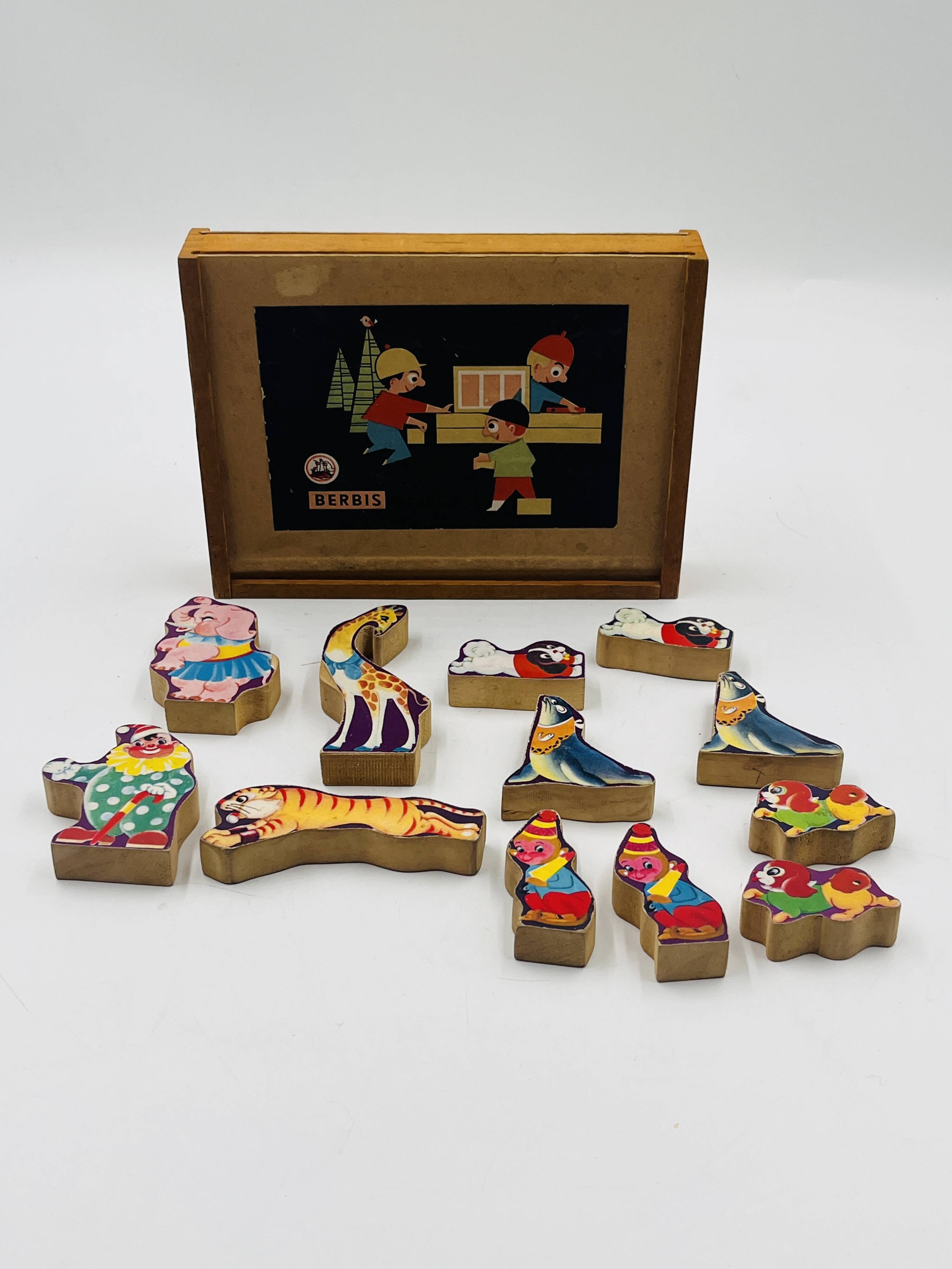Wooden toy box for children