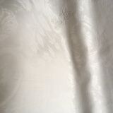 Silky linen damask slick early 20th length 3m