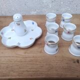 Service a oeufs en porcelaine