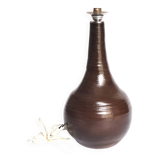 Large terracotta lamp base