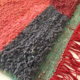 Moroccan Berber carpet Boujaad with colorful flats 285x188cm