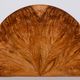 Restored Biedermeier Walnut Side Table, Revived Polish, Czechia, 1820s