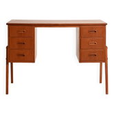 Bureau en teck scandinave, années 1960