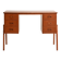 Scandinavian teak desk, 1960s