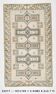 3x6 Cream Blue Oriental Vintage Rug, 109x187Cm