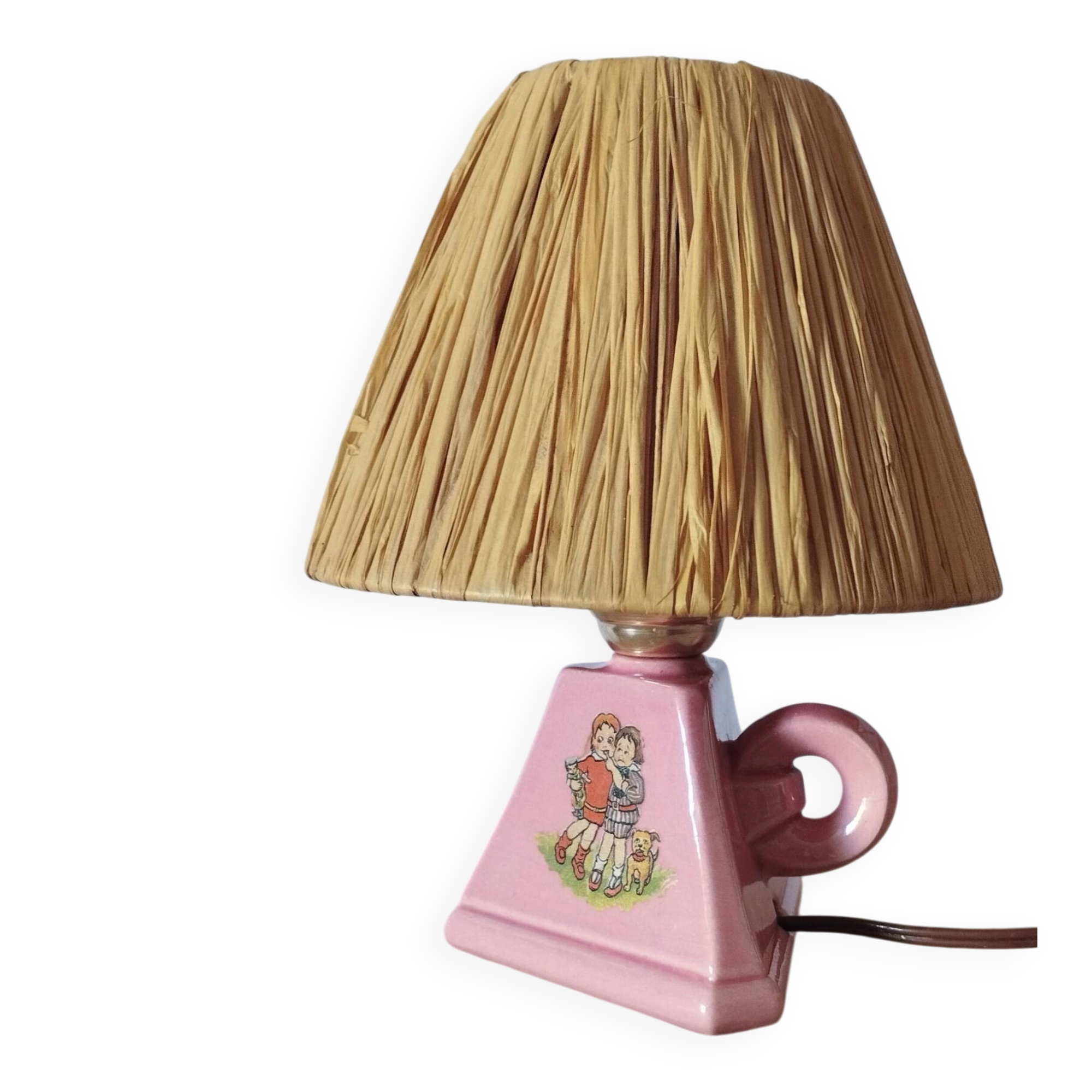 Lampe de chevet enfant 1950