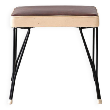 Retro upholstered stool