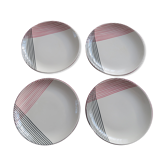 4 Caprice Villeroy Plates - Boch 20.5 cm Vintage