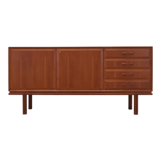 Teak sideboard, Swedish design, 1960s, manufacture: Örnen Möbelfabrik