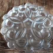 Dessous de plat  cristal  Vannes