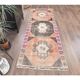 Turkish wool hand-knotted runner rug 103x305