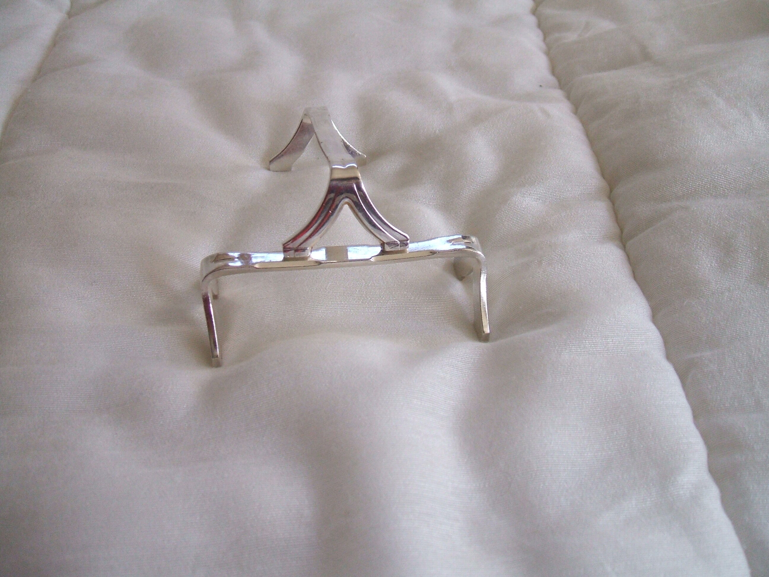 Series of 24 knife holder silver metal ercuis
