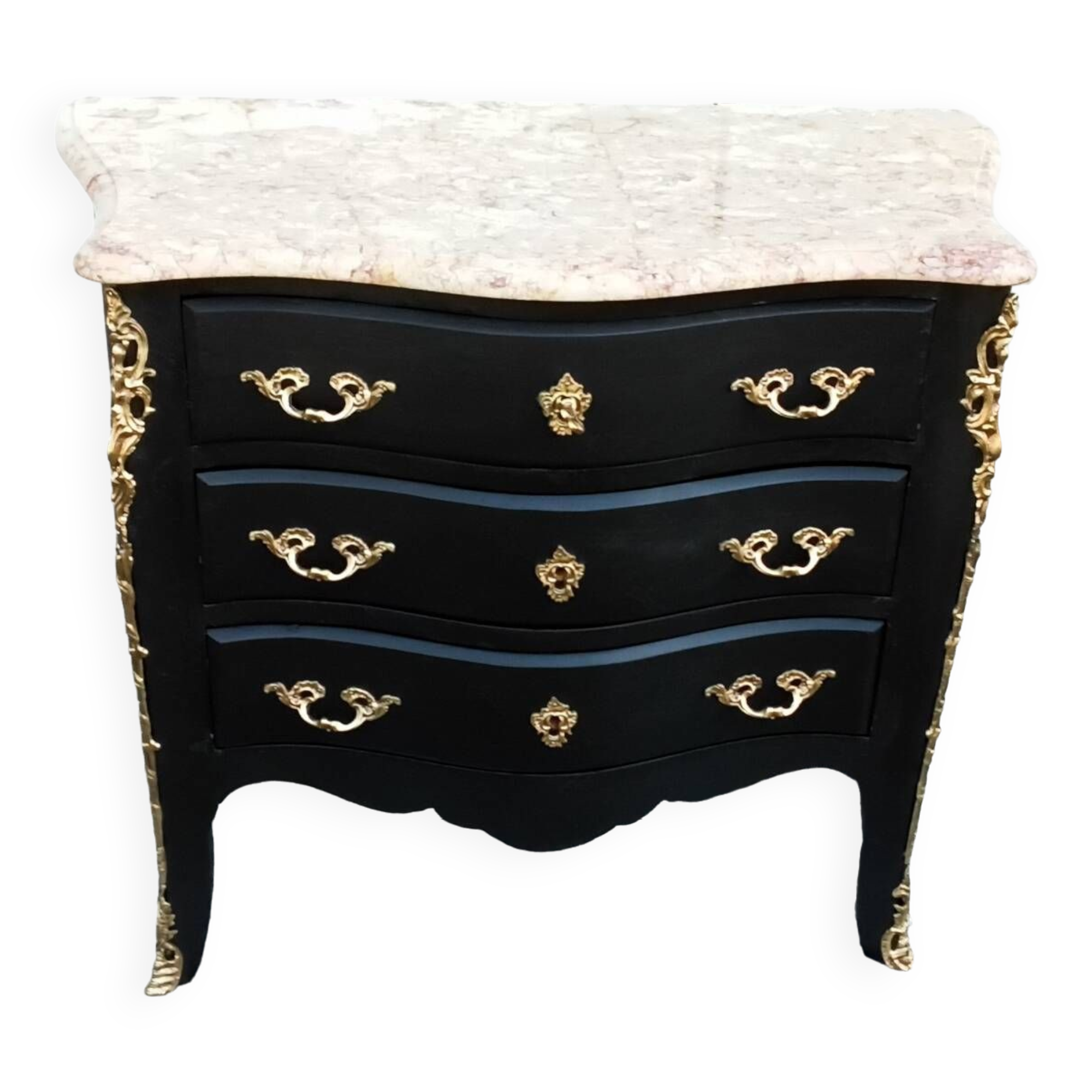 Petite commode noire