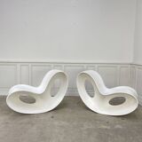 Pair of Voido armchairs by Ron Arad for Magis