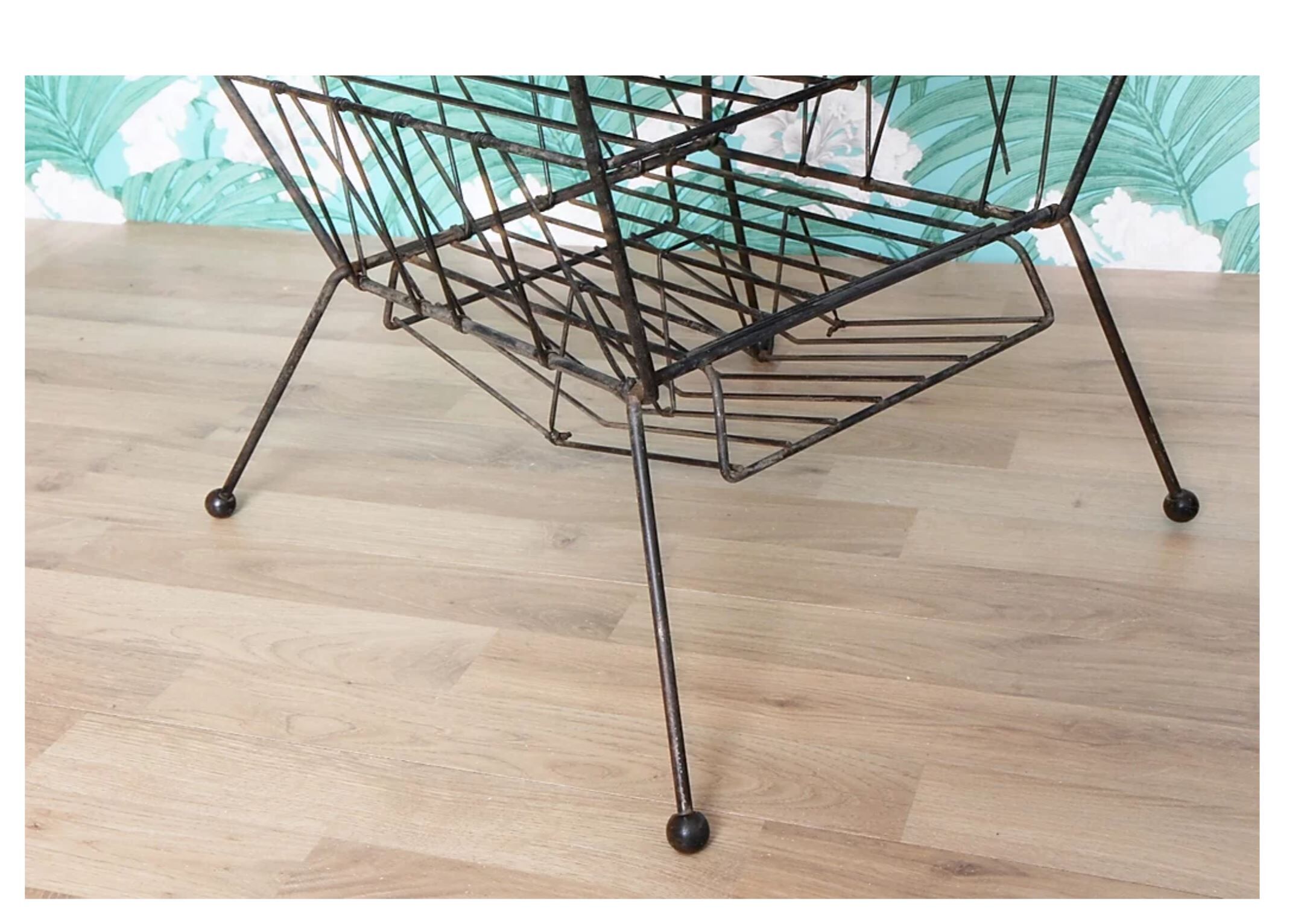 Wrought iron booster table