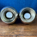 Pair of vintage Space Age pendant wall lights, "Eyeball" model, 1970s