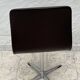 Space Age Swivel Chair Chocolate Brown Skai