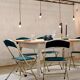 Lafuma vintage blue folding chair