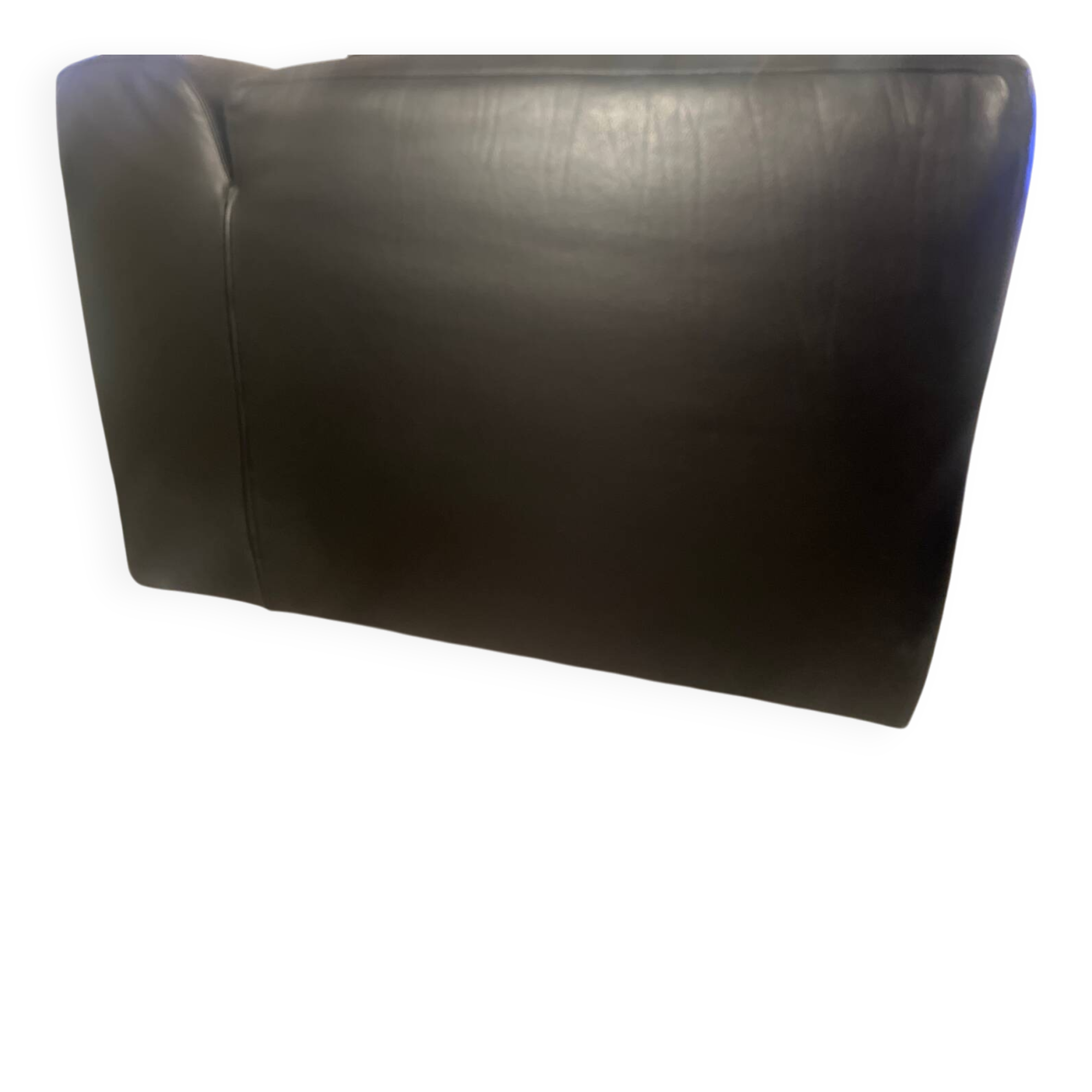 Canapé Cassina MET 250 – Pierre Lissoni – 4 places – Cuir noir