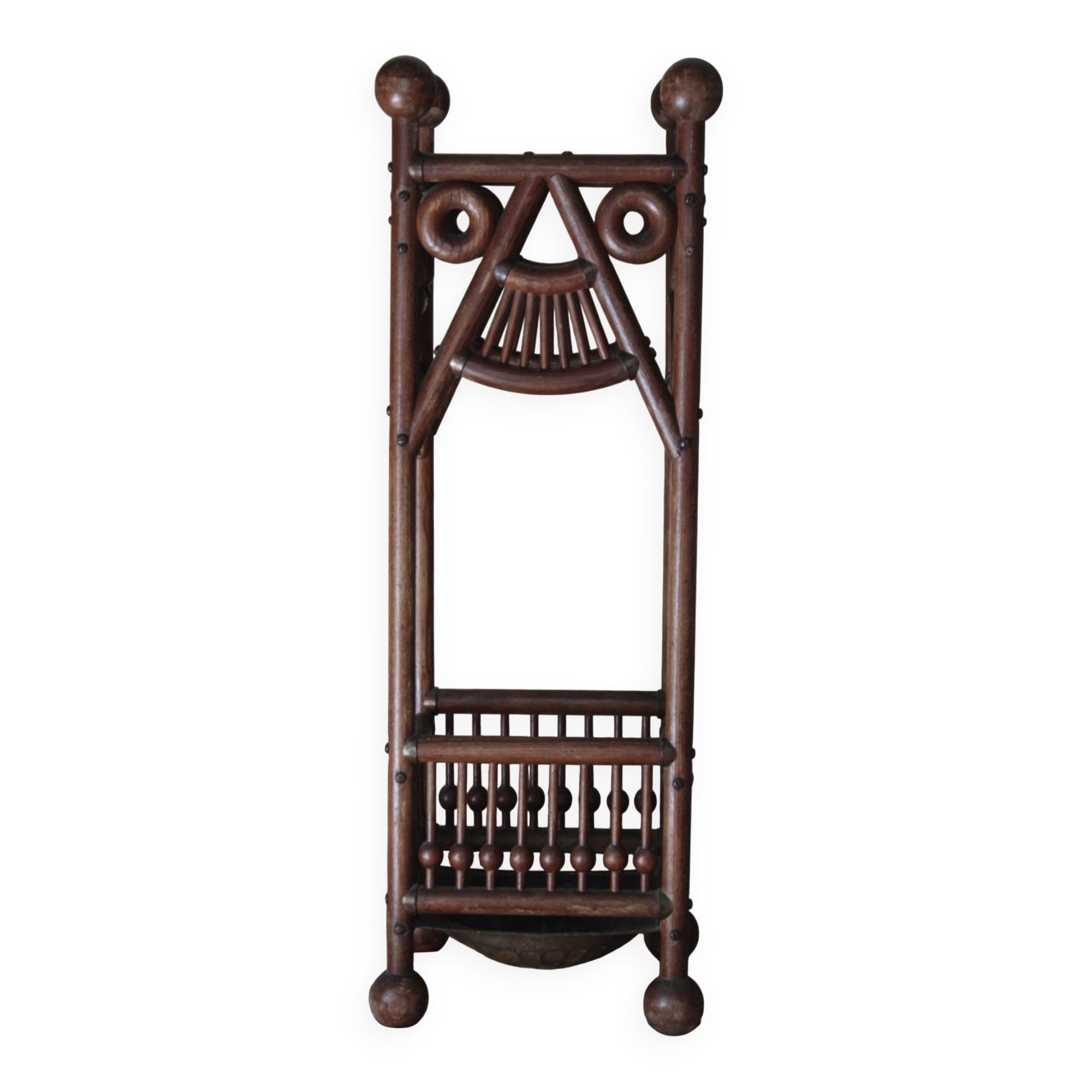Victorian umbrella stand "Arts & Craft"