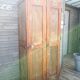 Coat rack cloakroom, Vintage wooden wardrobe