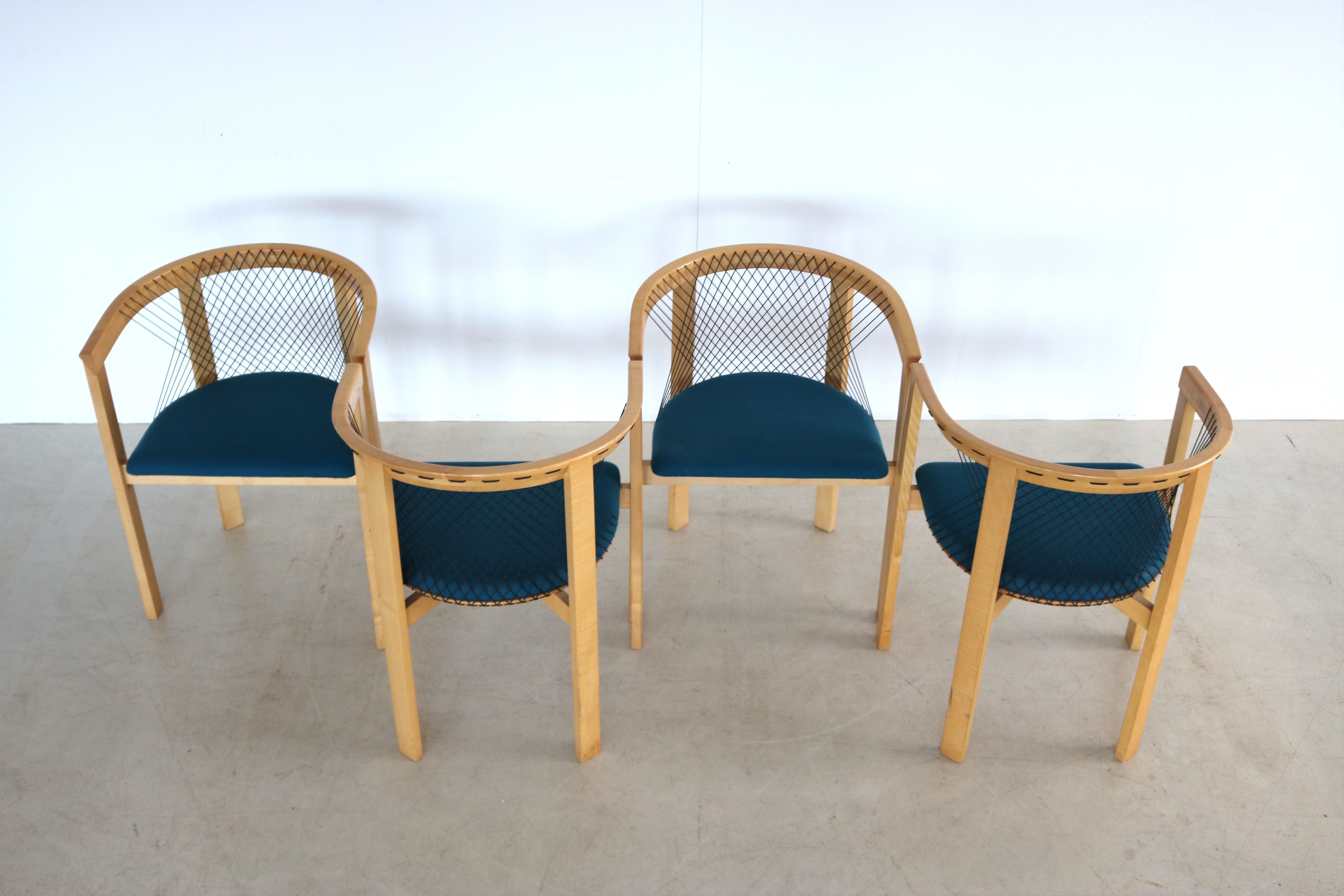 Lot de 4 chaises « String » by Tranekaer