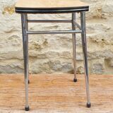 Vintage orange stool