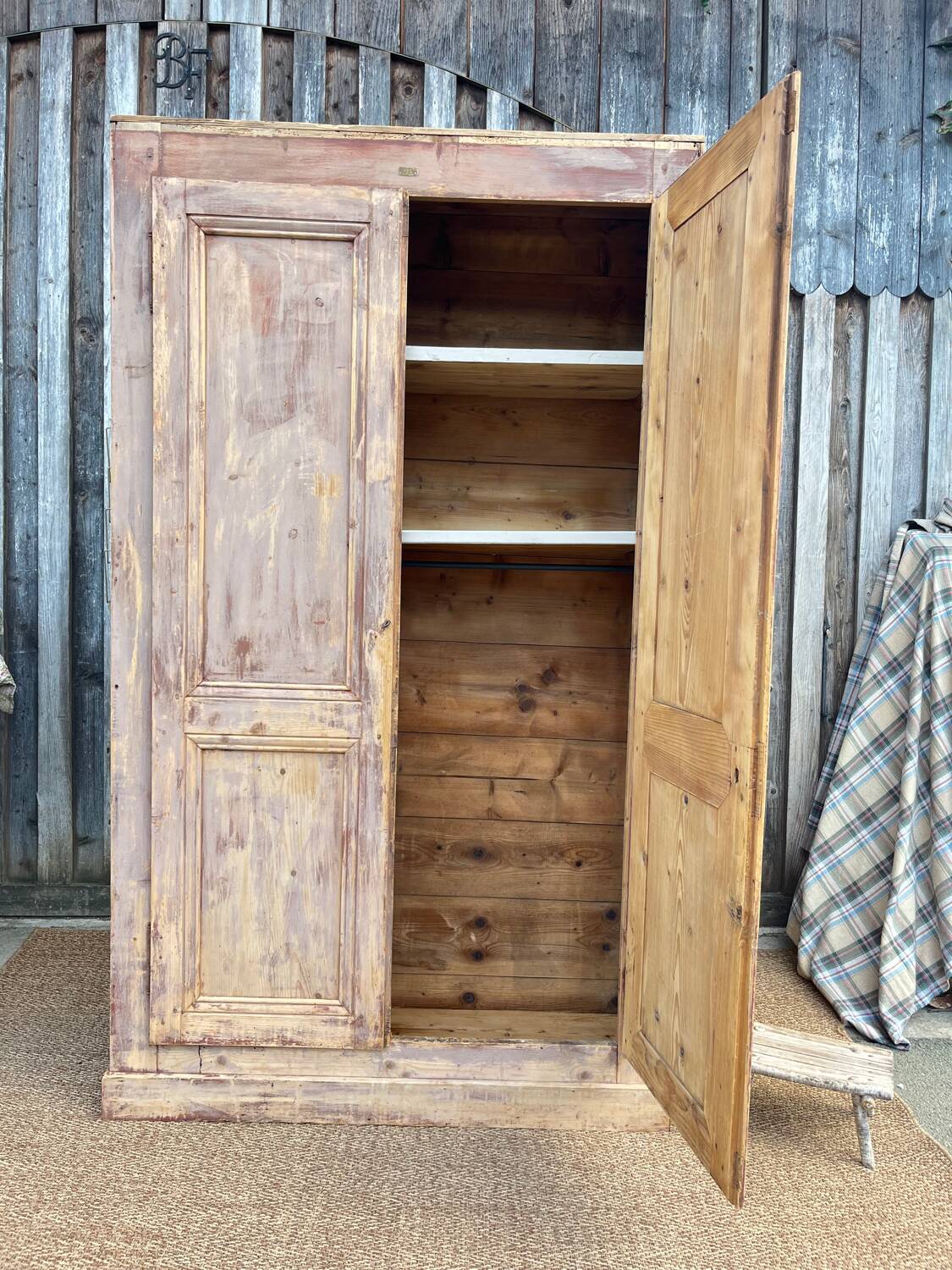 Patinated Parisian wardrobe