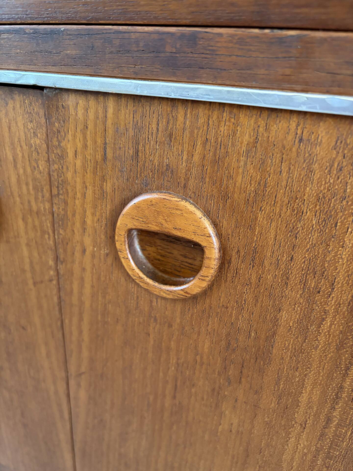 Enfilade scandinave en teck vintage