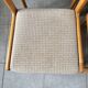 Set of 4 Scandinavian Baumann chairs in solid elm – 1970s