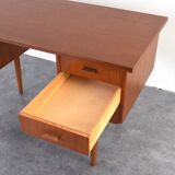 Mid-Century Danish Teak Desk, 1960s.