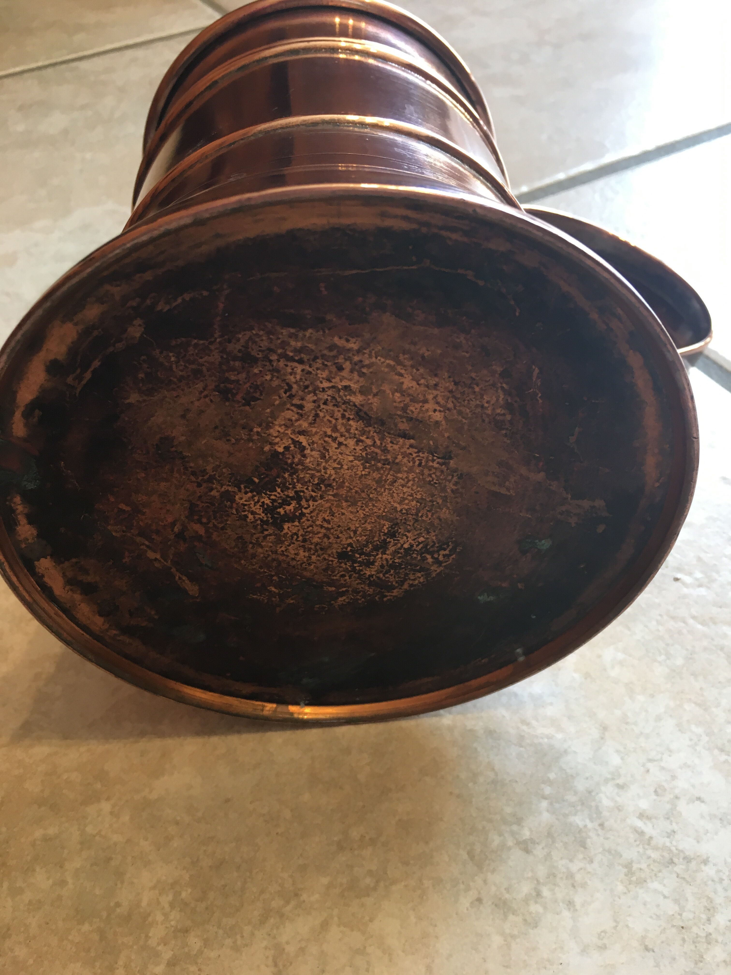 Copper pot cover