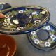 4 teacups and saucers