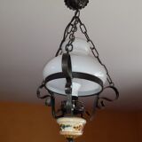 White opaline hanging