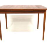 Table de salle à manger "portefeuille" en teck, Suède, 1960