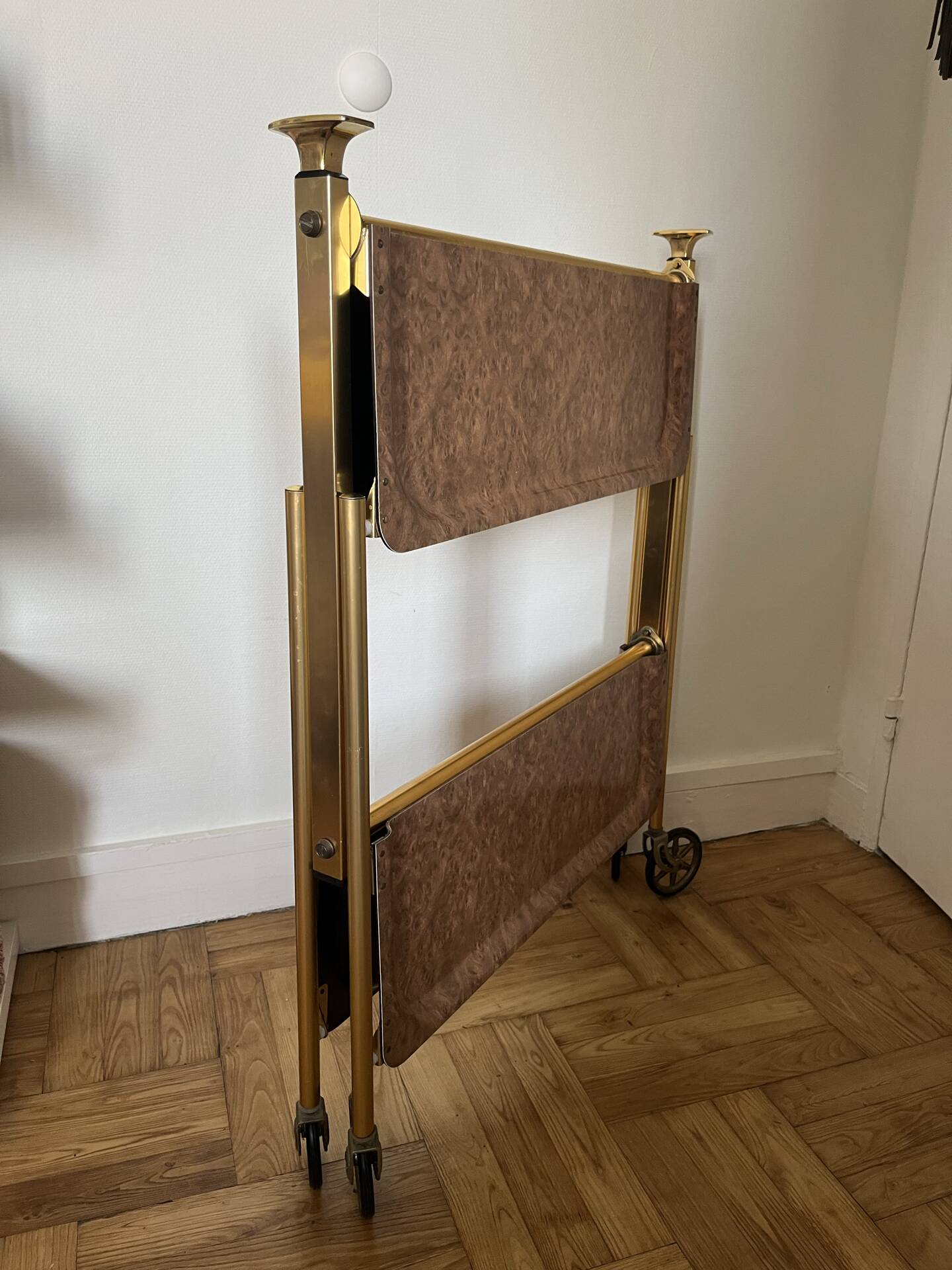 Folding serving table Platax in superb vintage condition.